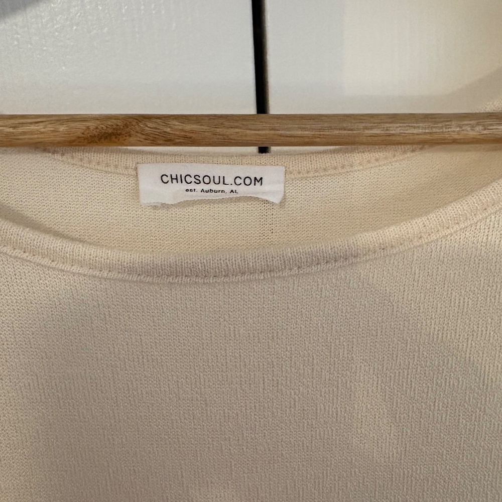 CHICSOUL Fit & Flare Top, 3X - Picture 2 of 7